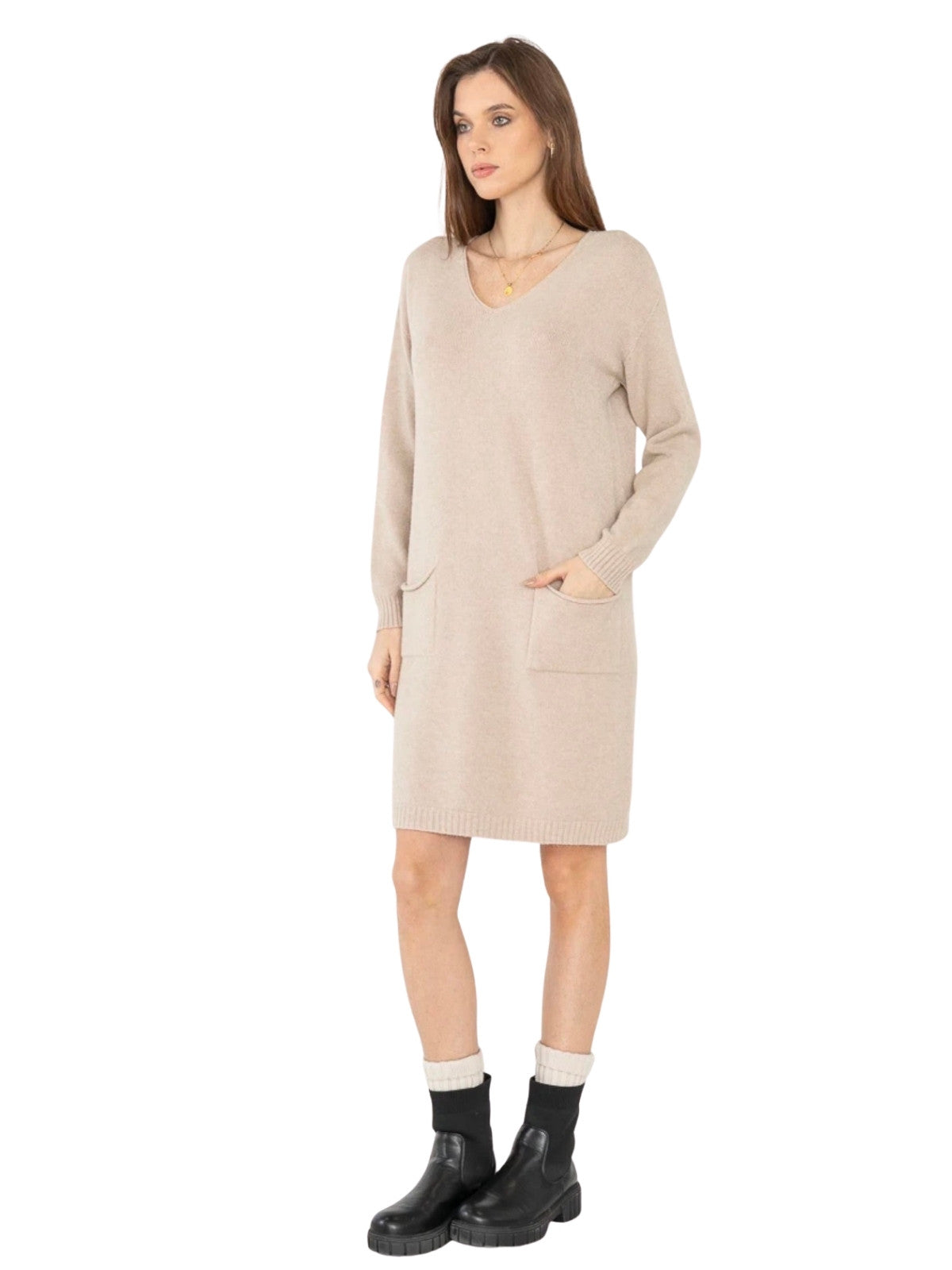 Knit Dress "Soft Harmony"