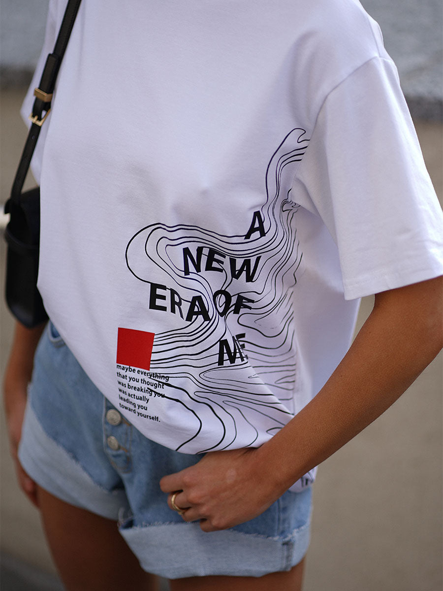T-shirt Oversized "New Era”