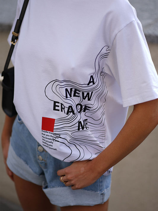 T-shirt Oversized "New Era”