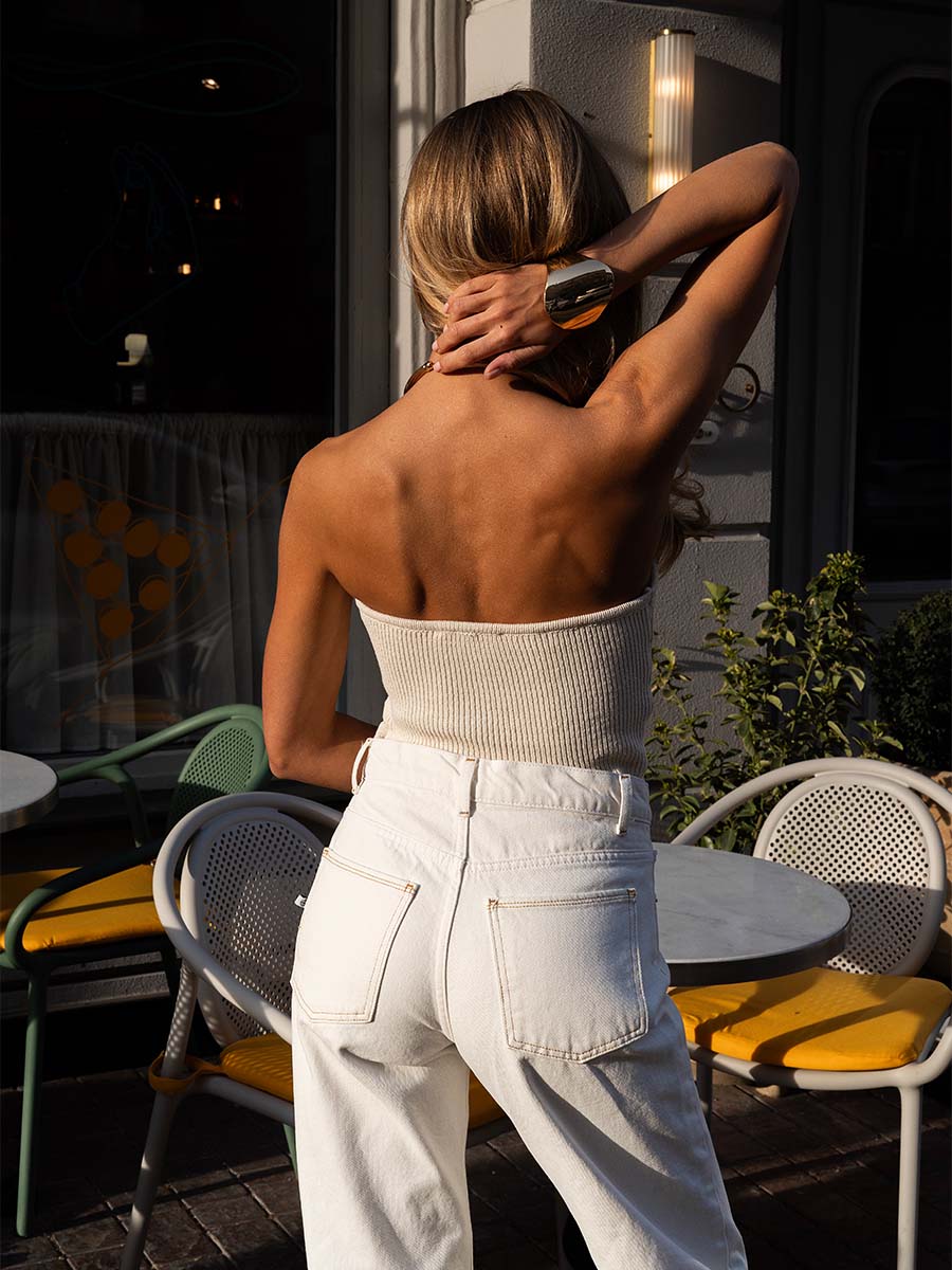 Ribbed Top with a Separator