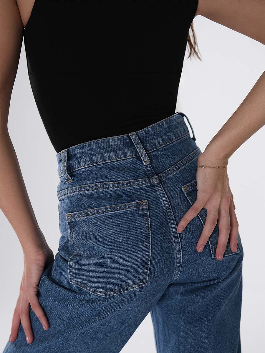 Sleeveless Bodysuit with a Zipper
