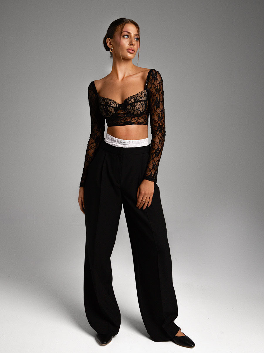 Short Lace Top