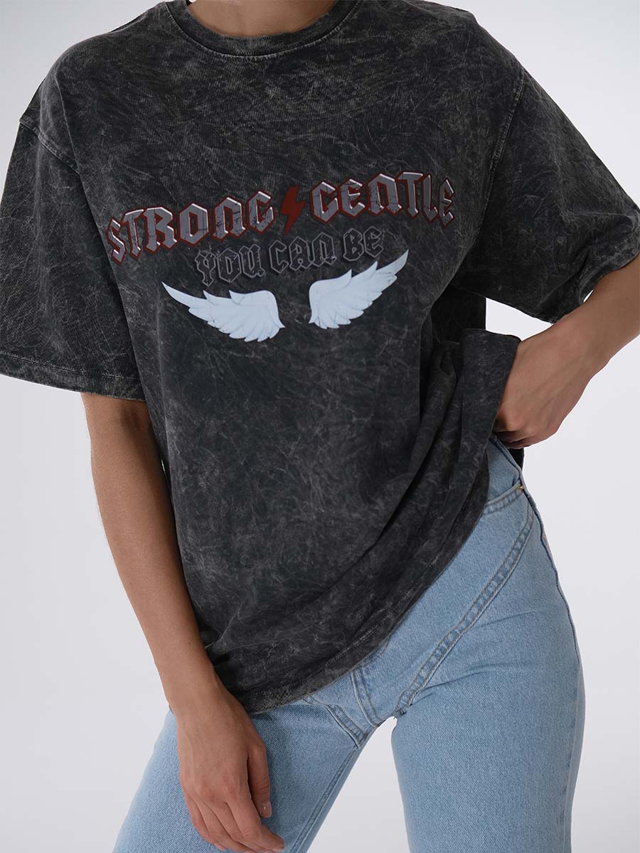 T-Shirt “You Can Be Strong/Gentle”