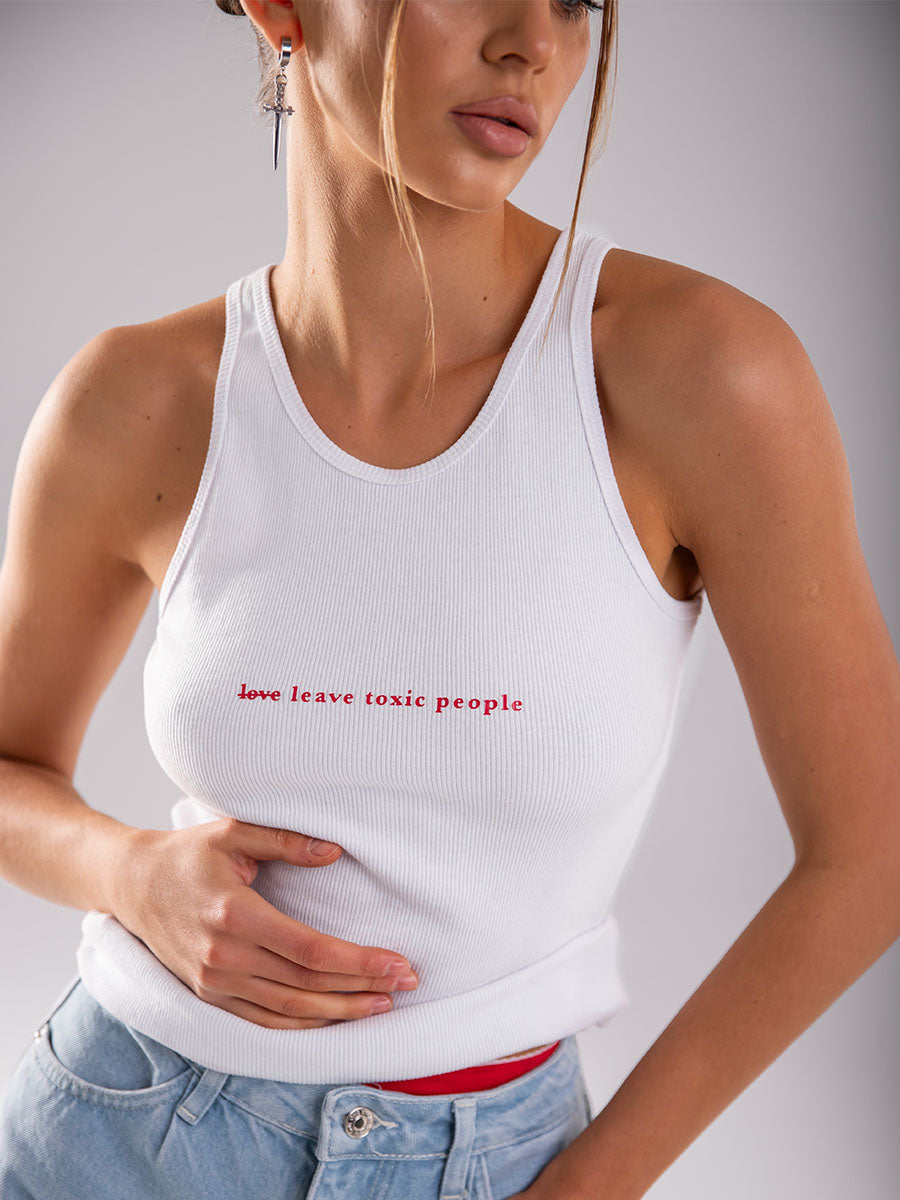 T-shirt "Leave toxic people"