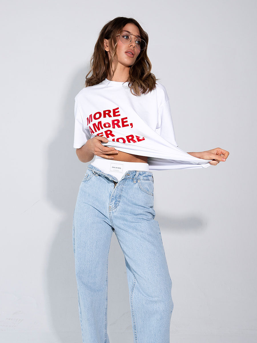 T-shirt “More amore per favore"