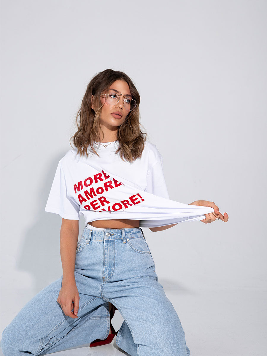 T-shirt “More amore per favore"