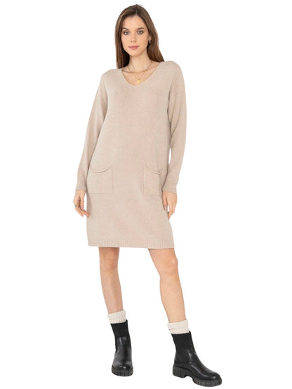 Knit Dress  "Soft Harmony"