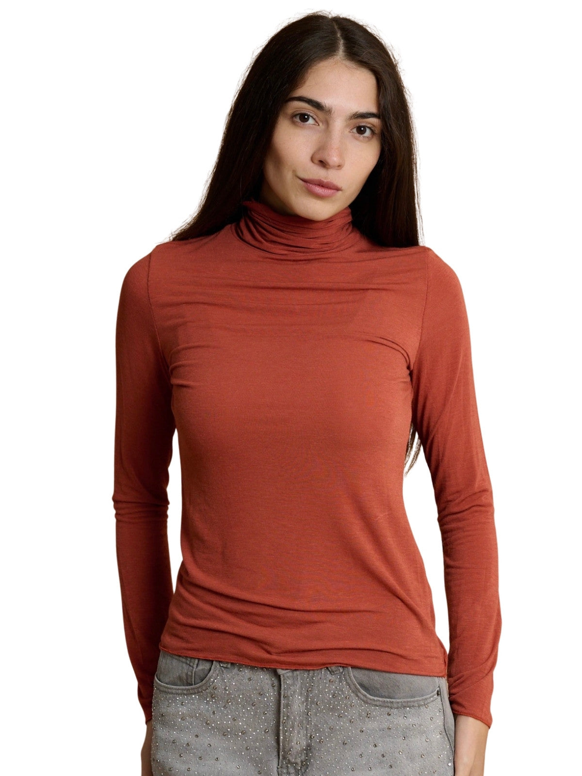Pure Touch Essential High-Neck Top